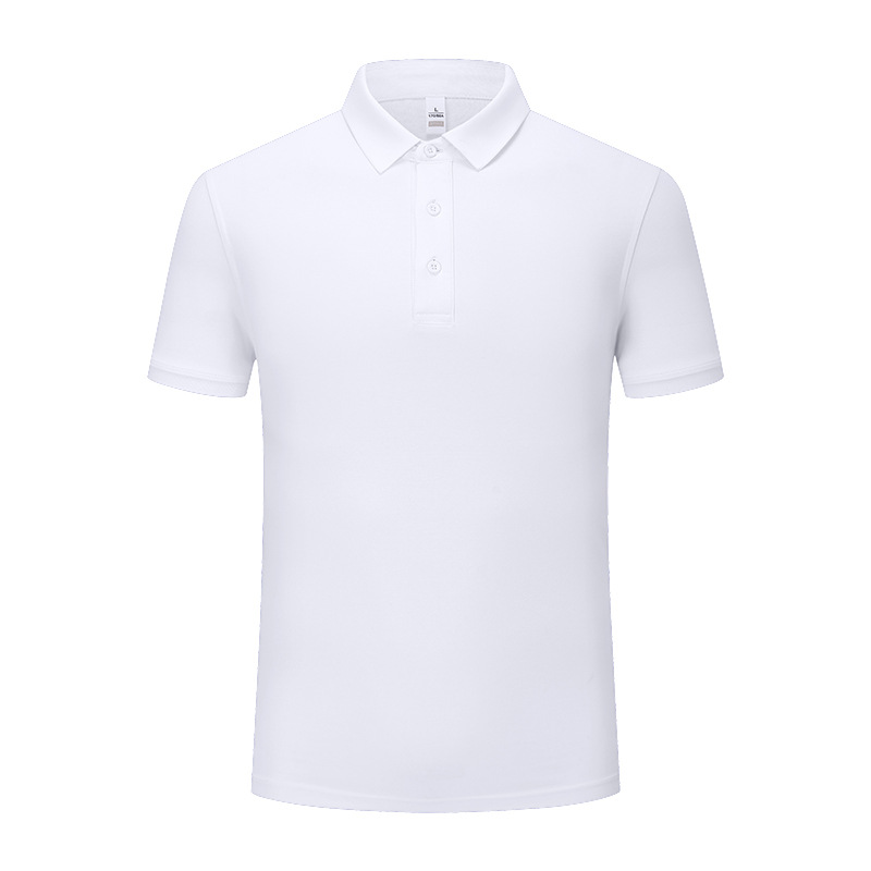 Camiseta polo para hombre con logo personalizado, lavable a máquina, indeformable, antibacteriana 7A, fresca para el verano, institución educativa.
