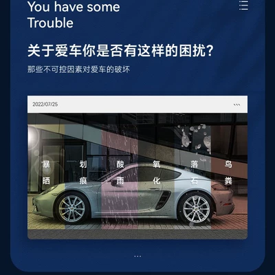car paint protection film, Car paint protective film