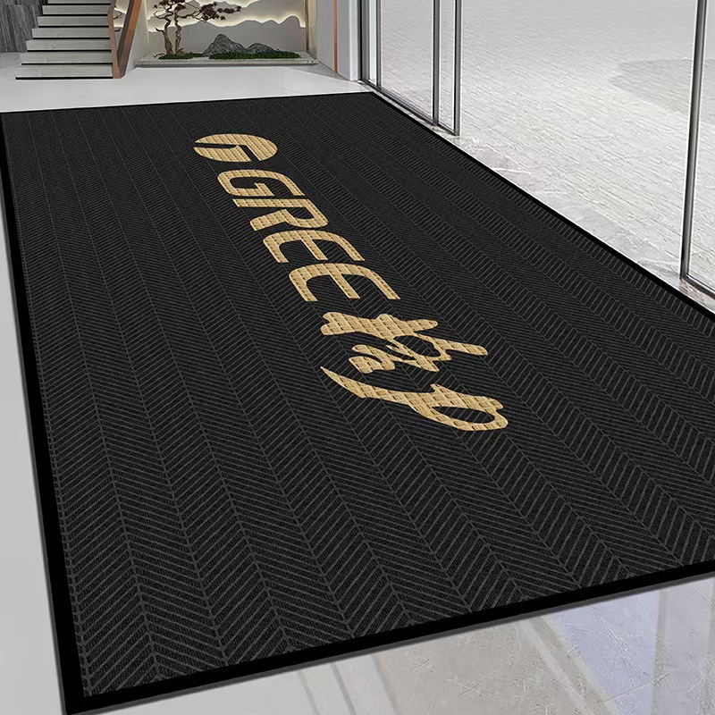 타이어 패턴 블랙 + 로고