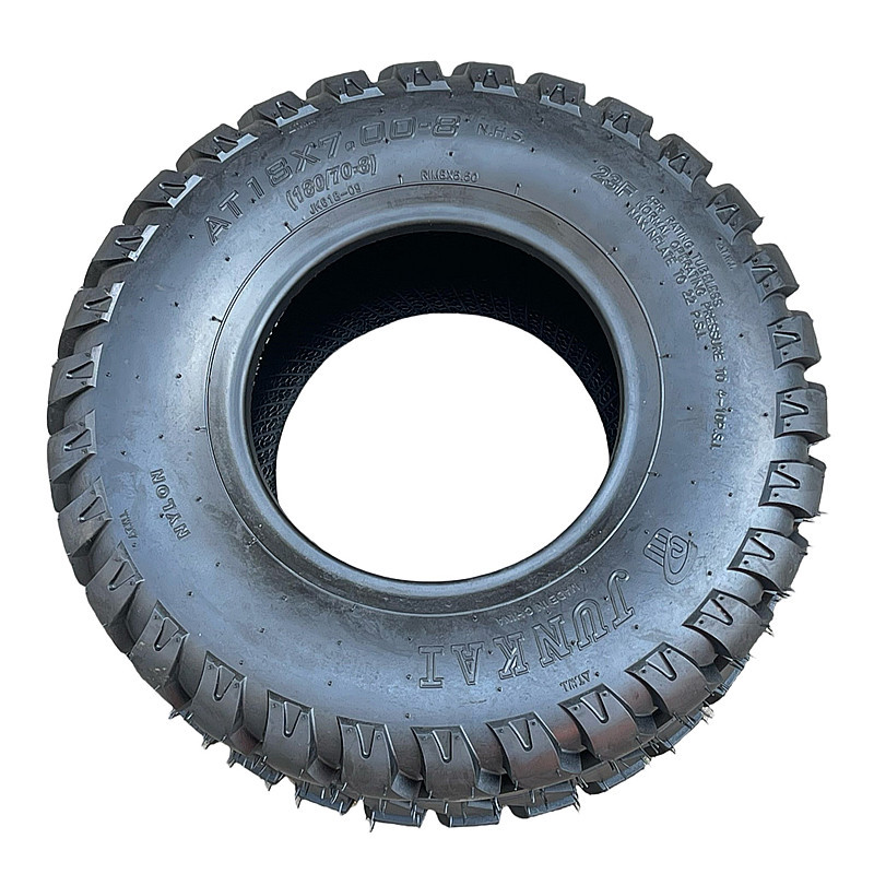 ATV de cuatro ruedas motocicleta ATV18x7.00-8 neumáticos de alta velocidad de nieve de 8 pulgadas kart vehículo agrícola