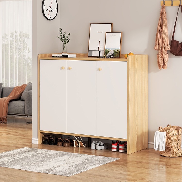 Shoe Cabinet Shoe Rack Doorway Corridor Locker Corridor Shoe Storage Cabinet Home Entrance Wall Multi-Layer Storage Shoe Cabinet