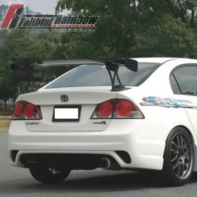 Big Surrounded R Resin Fiber Front Bumper, Rear