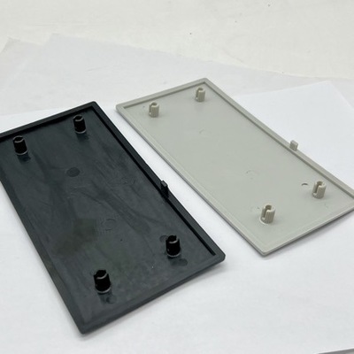 铝型材ABS端面盖板 封口盖板封头盖板堵头盖板黑色灰白色80160PVC|ms