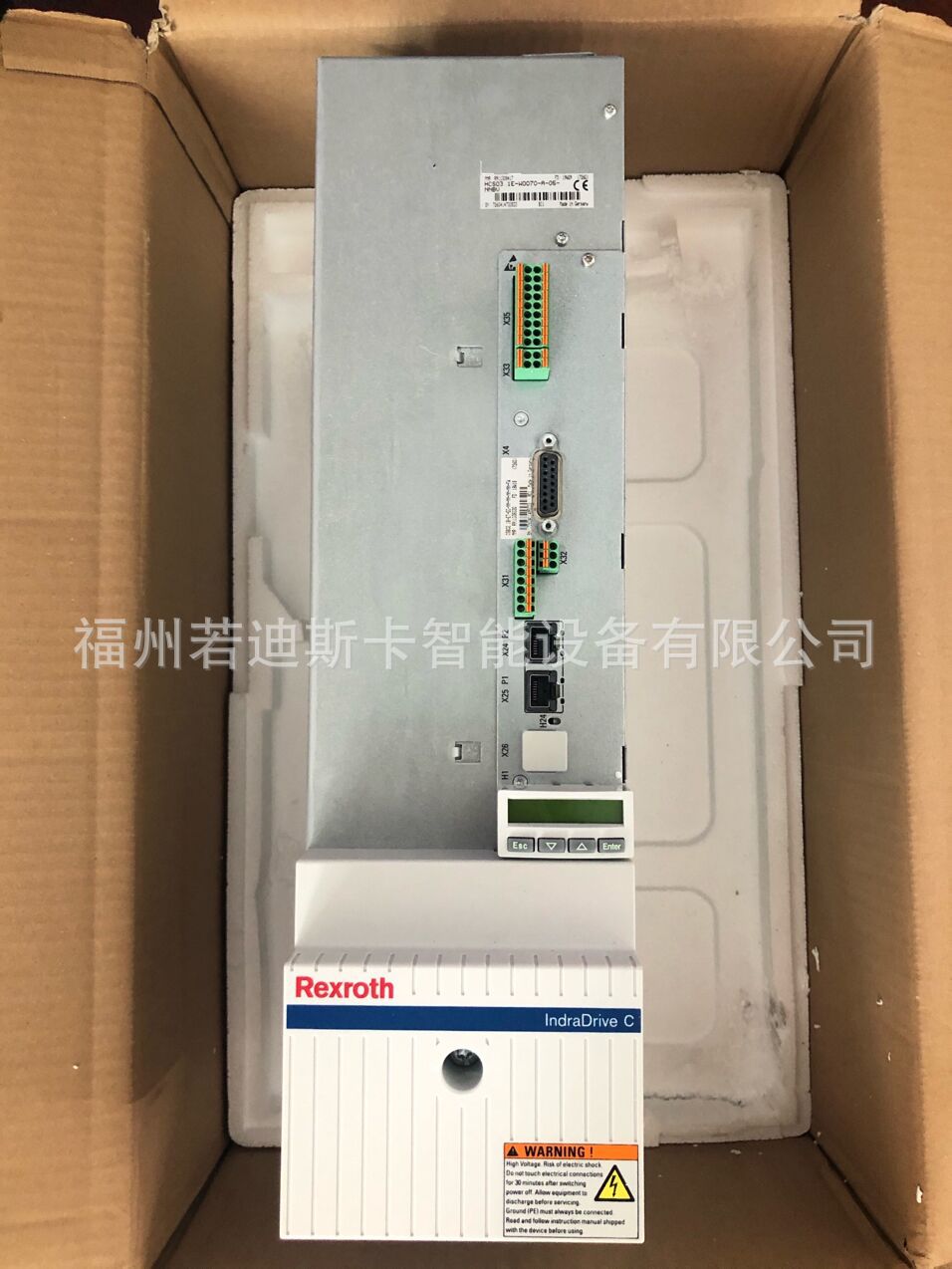 博世力士乐伺服驱动器R911293520 DKR02.1-W300N-BE45-01-FW