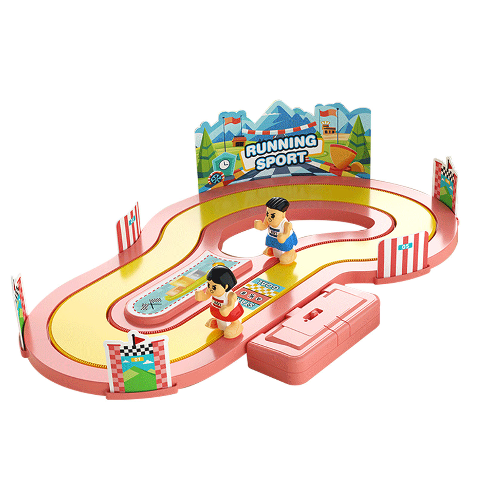 Juego de Carreras Sensorial con Pista de Plástico Inalámbrico para Niños image 6