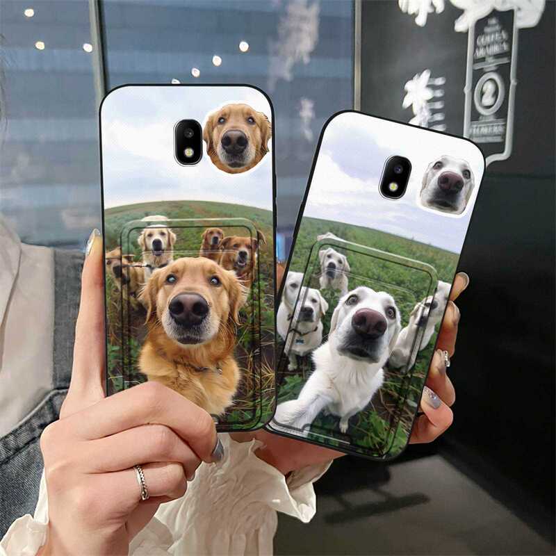 Suitable for Samsung Mobile Phone Case Silicone Cartoon Cute Cooling Card Holder Digital Card Slot Dog Card Holder New Cat