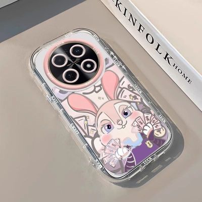 适用华为mate80pro手机壳全包防摔HUAWEImate80rs不撞警官小兔子