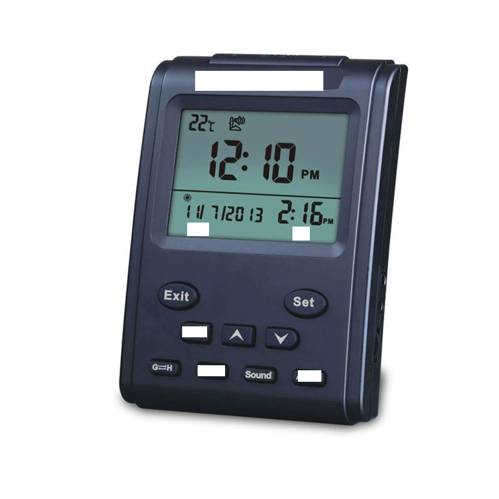 Мини-цифровой вечный календарь настольный будильник Desktop dgital clcok HA-3011