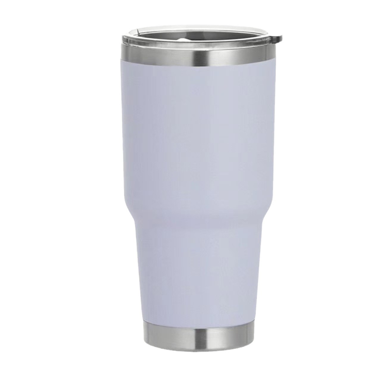 Taza de aislamiento transfronteriza 30OZ taza de hielo de doble capa de acero inoxidable taza de automóvil de gran capacidad taza de cerveza fabricante de origen rociado