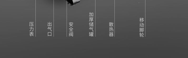 Oil-Free Silent Air Compressor Small Household 220V Air Compressor Air Pump Woodworking Spray Paint Nail Pumping Air Pump