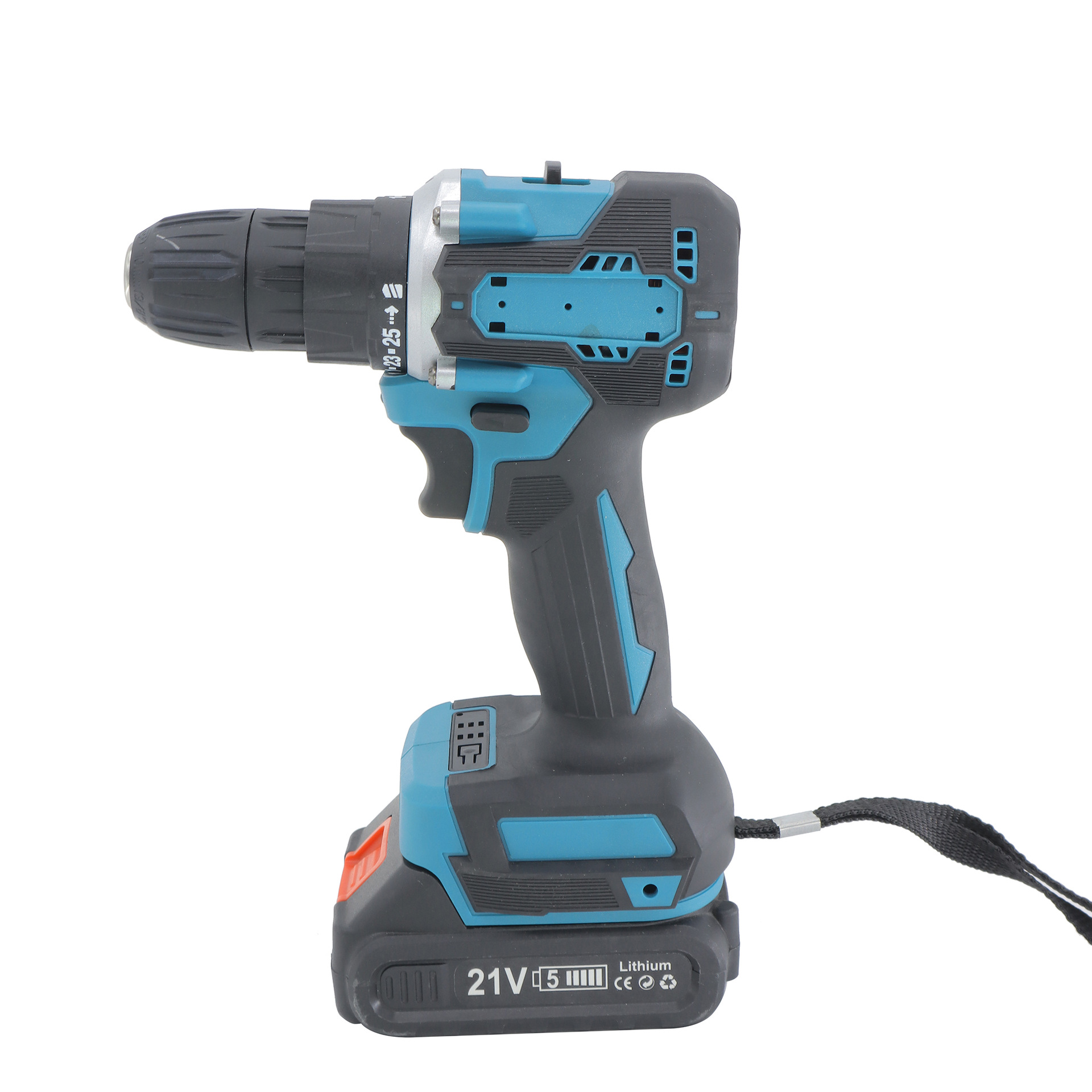 新款无刷双速电钻大功率高转速手持锂电金属钻头家用手持电动工具