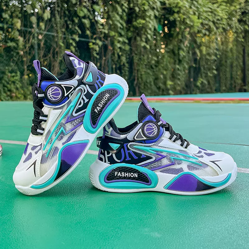 男童篮球鞋透气儿童运动鞋春秋季2025新款韩版网鞋潮流软底休闲鞋