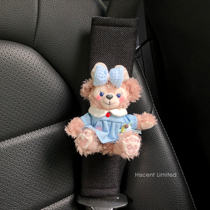 Funda Protectora de Felpa para Cinturón de Seguridad de Auto Decorativa