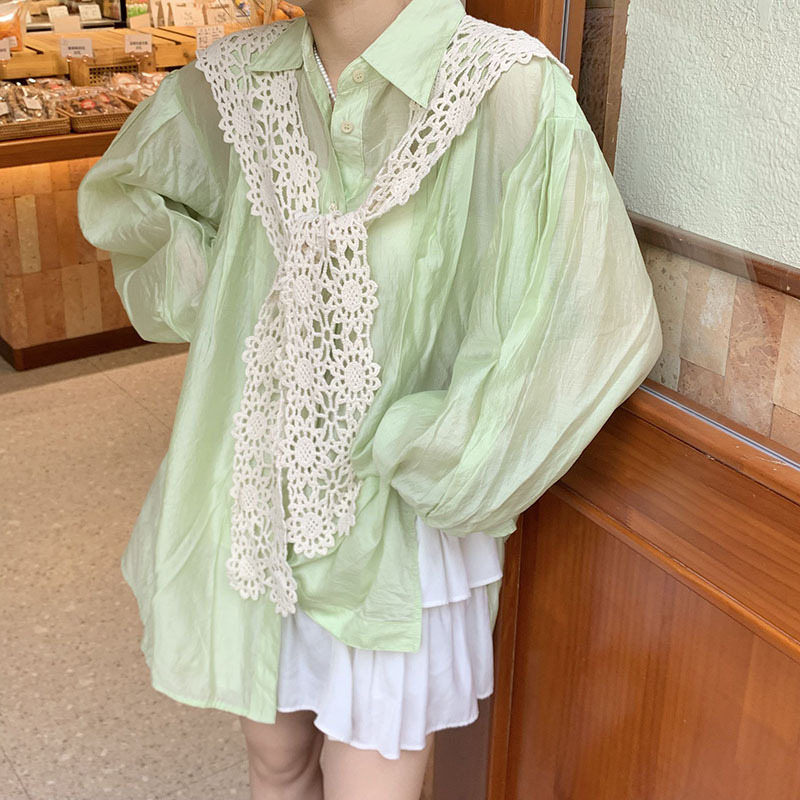 Chal exterior femenino con bufanda de encaje hueco de verano decorativo chaleco protector solar sombrero chal de una pieza chal pequeño exterior