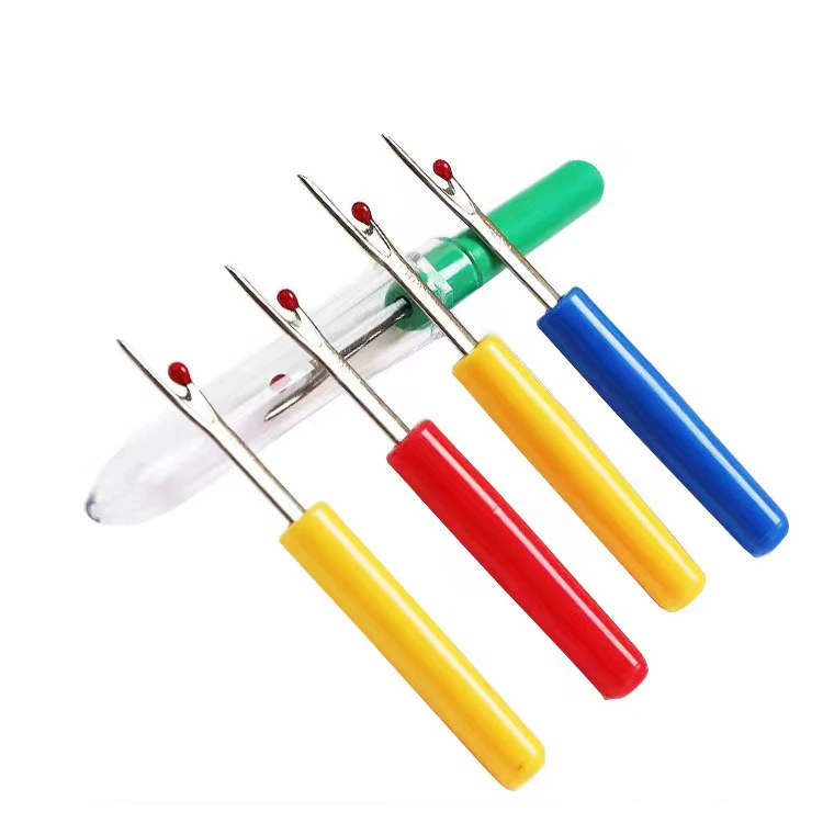 Острый нож для снятия ниток небольшого размера машина для удаления ниток одежда для вышивки крестиком нить забрать пластиковая ручка нож для удаления ниток