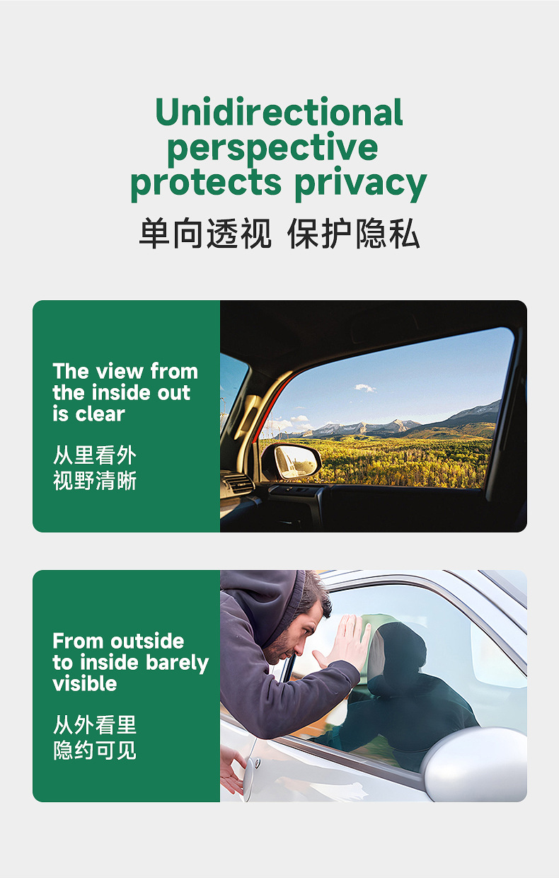 Factory Direct Sales of Automotive Pet Window Film, Heat Insulation Film, Car Window Film, Glass