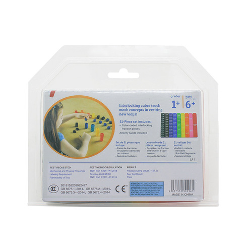 Factory selling primary school teaching demonstrator, fractions, decimals, hundreds, fraction block teaching tools, addition and subtraction operation fraction strips