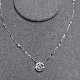 Pt950 Platinum Necklace Igi Cultivated Diamond One Carat Pendant Star Point Perfect Diamond Pendant Women's Accessible Luxury Gift