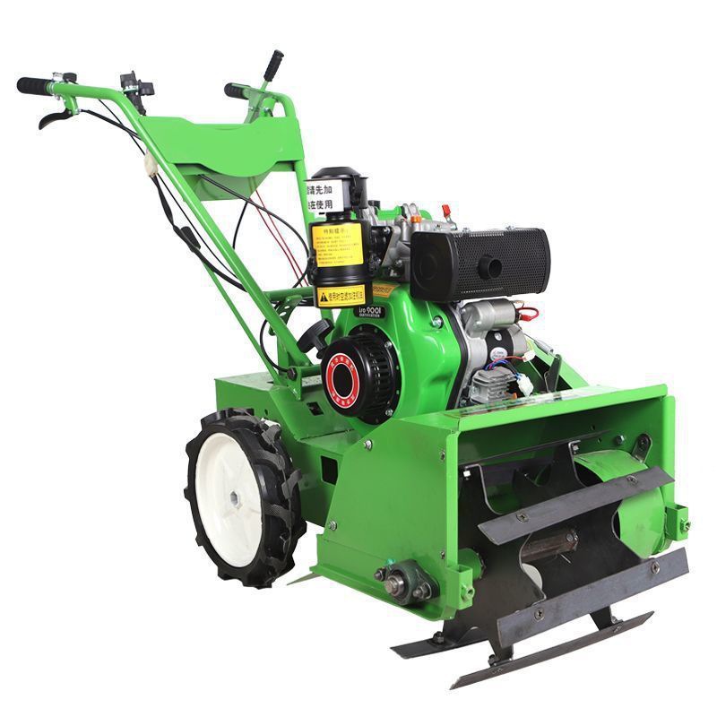 柴油大马力多功能四驱一体微耕机旋耕硬地锄除草开沟犁地松土打草