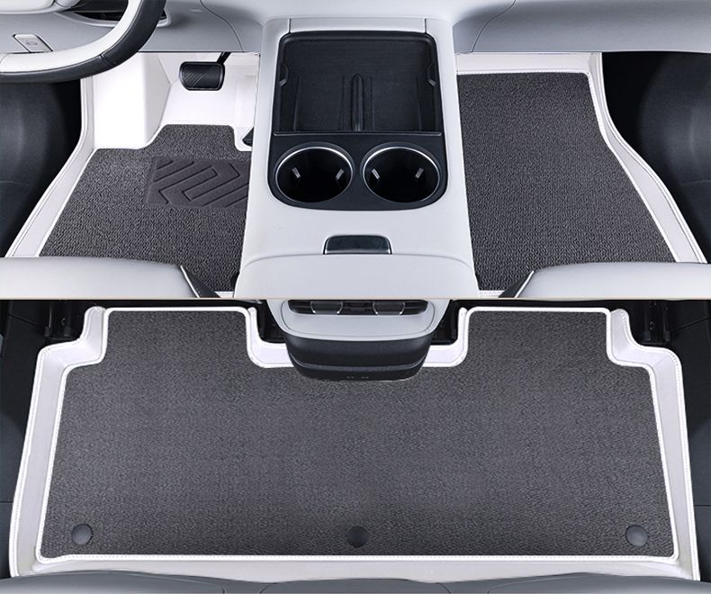 Applicable to Xiaopeng g6 Foot Pad Surrounding Xiaopeng p7/p5 Interior Accessories Cashmere Blanket Car Foot Pad