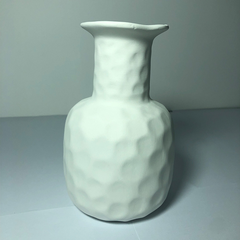メーカー純白陶磁器花瓶シンプル家庭用吊蘭緑羅多肉植木鉢庭園室内テーブル飾り物花瓶|undefined