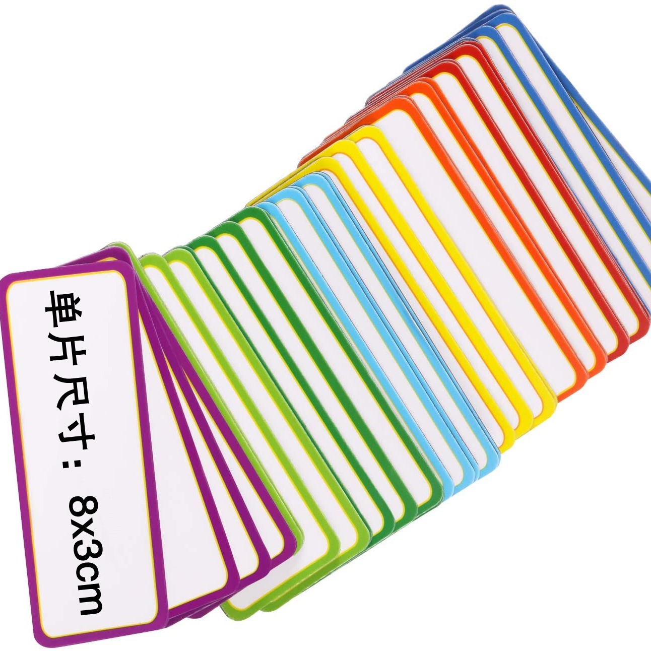 Pegatinas de nombre magnéticas creativas de dibujos animados pizarra puede escribir pegatinas de nevera etiquetas de estante pegatinas notas pegatinas de nombre al por mayor