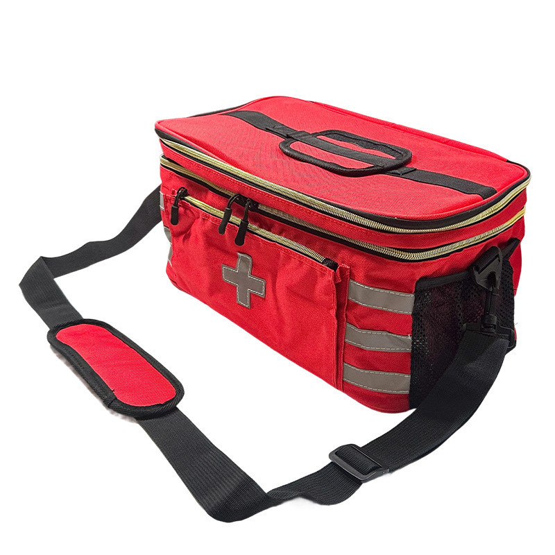 New In-Stock Medical Kit, First Aid Kit with Removable Dividers, Suitable for Nurses, Home Healthcare, and Physical Therapy New In-Stock Medical Kit, First Aid Kit with Removable Dividers, Suitable for Nurses, Home Healthcare, and Physical Therapy