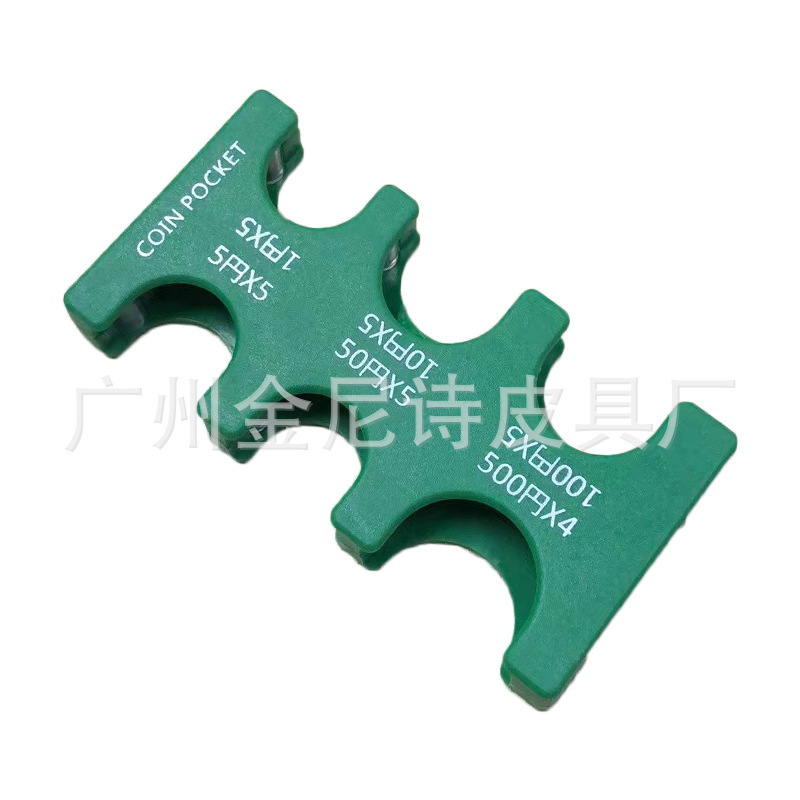 Clip de moneda puntual transfronterizo Monedero de clasificación de monedas de plástico japonés Cartera portátil japonesa y coreana Monedero de almacenamiento de monedas