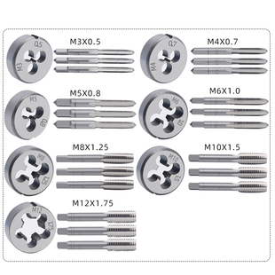 ☥ Tap Board Braces Set Tapping Combination Manual Wire Set Tool Tooth Trimmer Thread Tapping Device Wrench Hinge