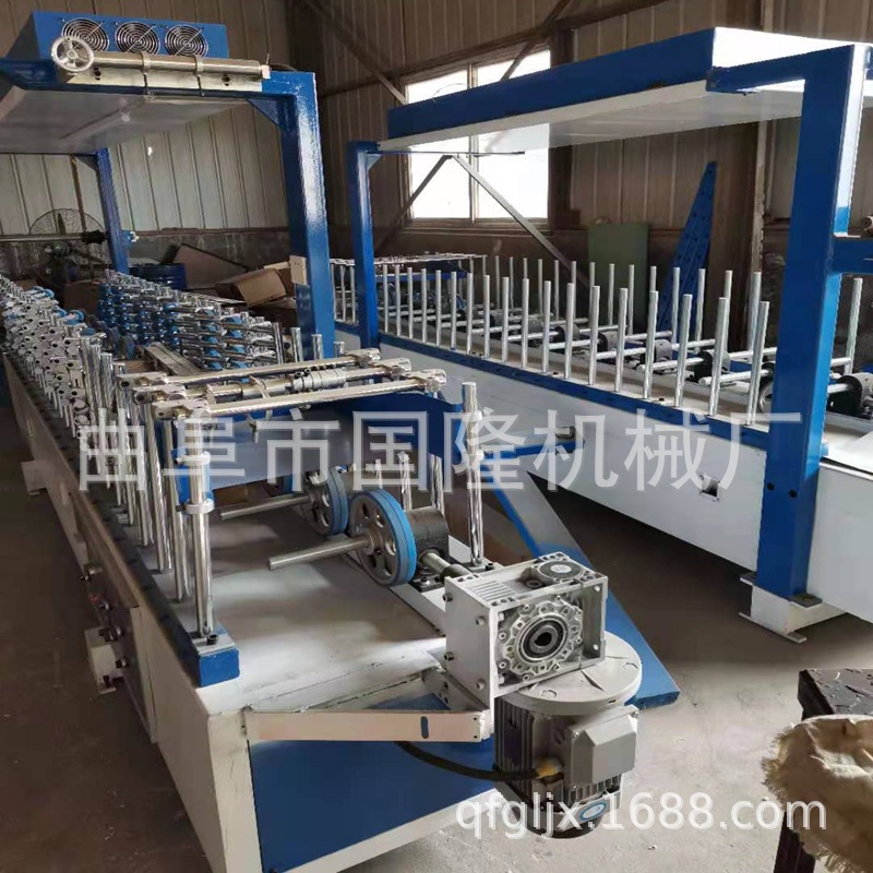 网红格栅板包覆机 波浪板包覆机 pur热熔胶包覆机