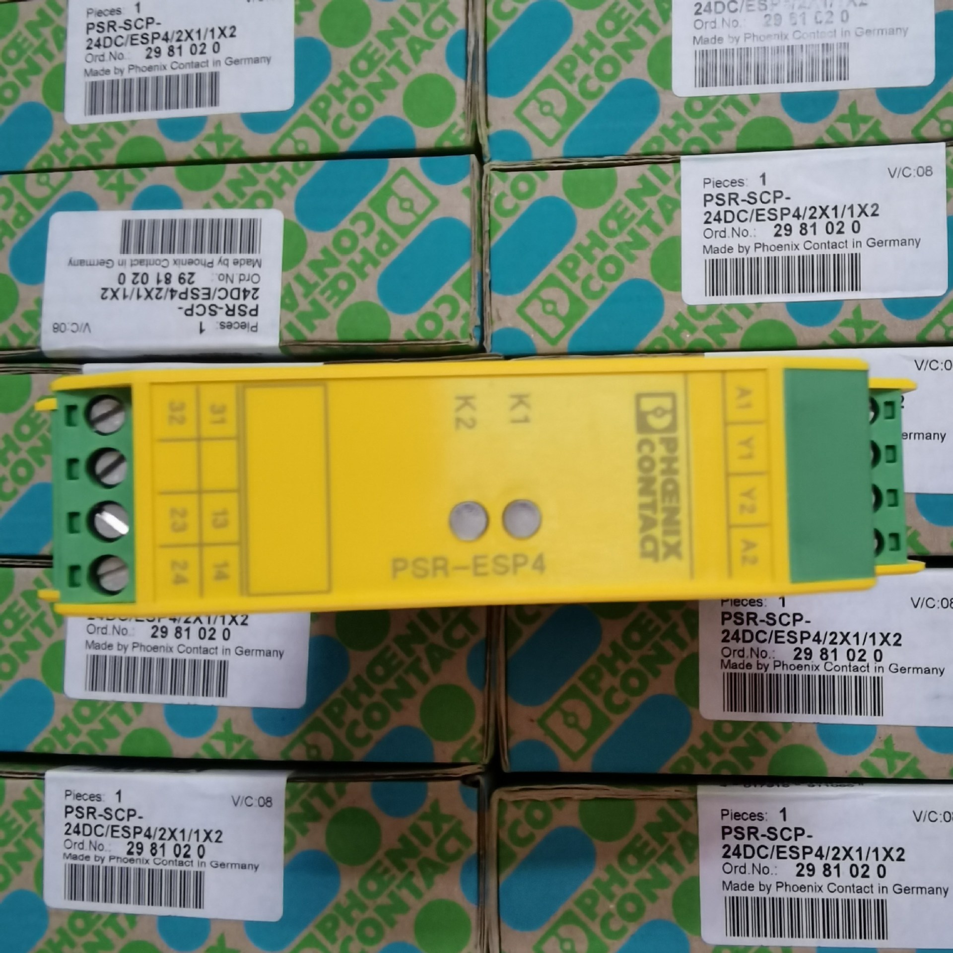 菲尼克斯2981020中间继电器PSR-SCP-24DC/ESP4/2X1/1X2现货特价