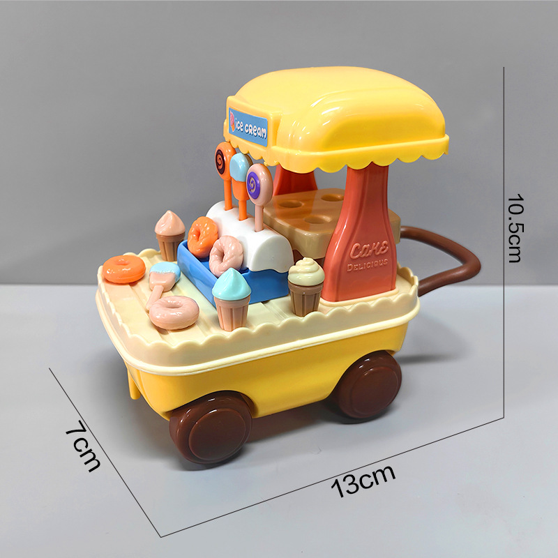 디저트 카트 [컬러 박스/미니어처 모델]