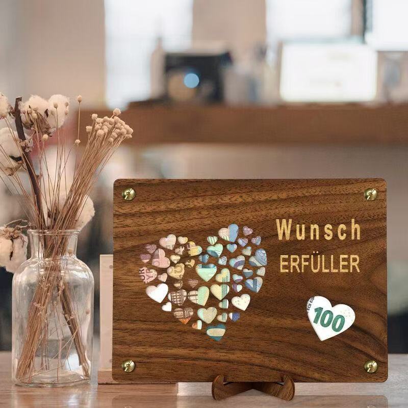 나무 지갑 - 사랑