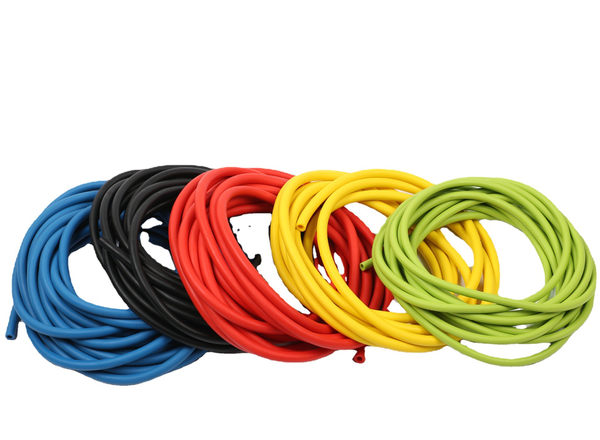 多規(guī)格乳膠管 5*10盤裝乳膠管彈力繩 彈弓皮筋橡膠管廠家定 制