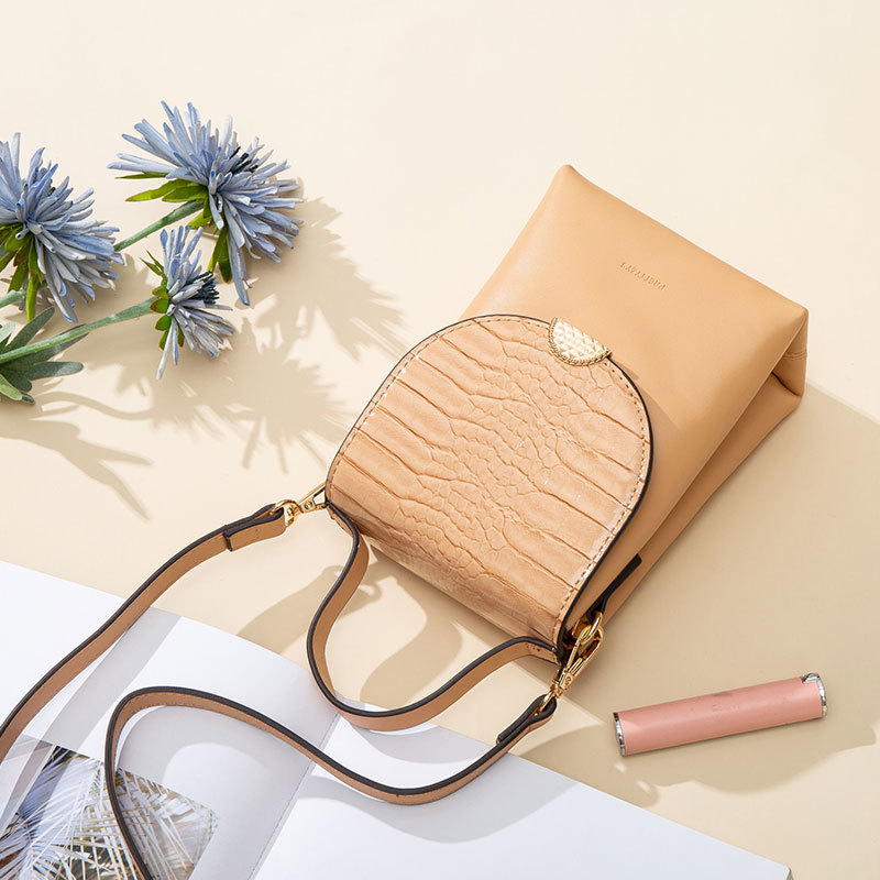 手機包女2021handbags韓版新款時尚單肩斜挎小包大容量豎款手機袋