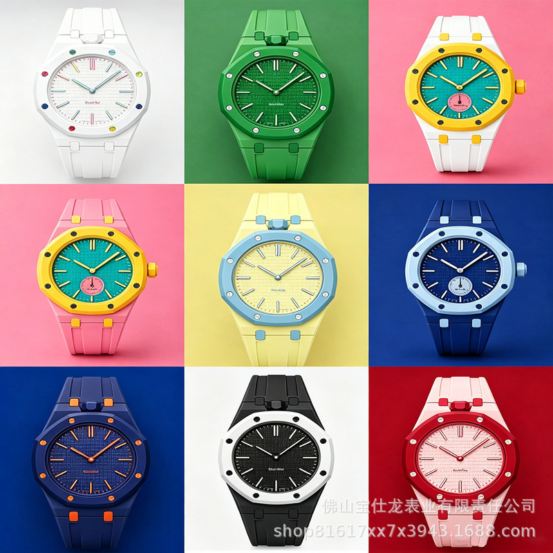 Cross-Border Hot-Selling Products Used for Ap Royal Oak Ap Collaboration Pocket Watches, Trendy Quartz Watches, Ap Collaboration Swatch Watch Straps Cross-Border Hot-Selling Products Used for Ap Royal Oak Ap Collaboration Pocket Watches, Trendy Quartz Watches, Ap Collaboration Swatch Watch Straps