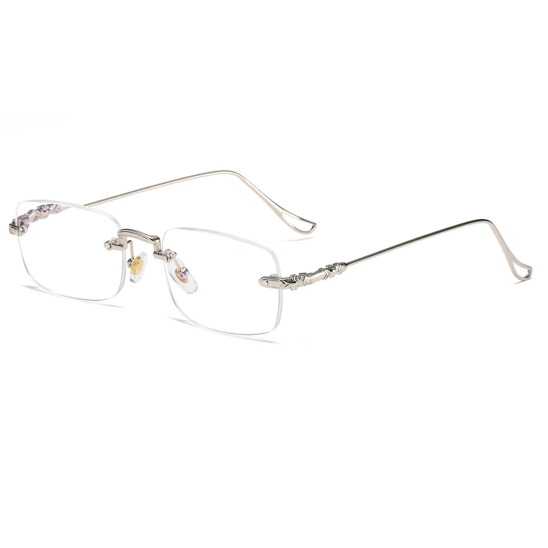 Nuevas gafas de leopardo súper cómodas para mujeres gafas de leopardo de tecnología negra para hombres gafas de protección de ojos de alta definición antiluz azul gafas sin bordes