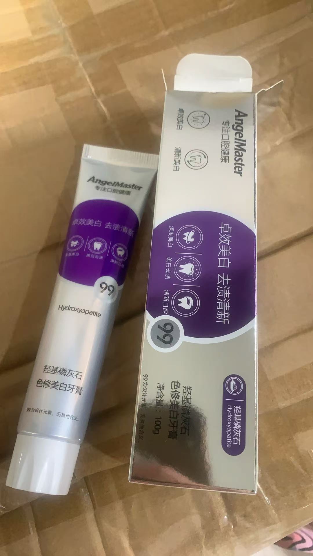 Hidroxiapatita bicarbonato de sodio color blanqueador pasta de dientes aliento fresco, limpio y limpio protector de encías protector de dientes fabricante