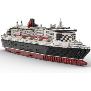 Moc-110500 Typical Cruise Ocean Liner Model 1:375 Scale 5770 Parts