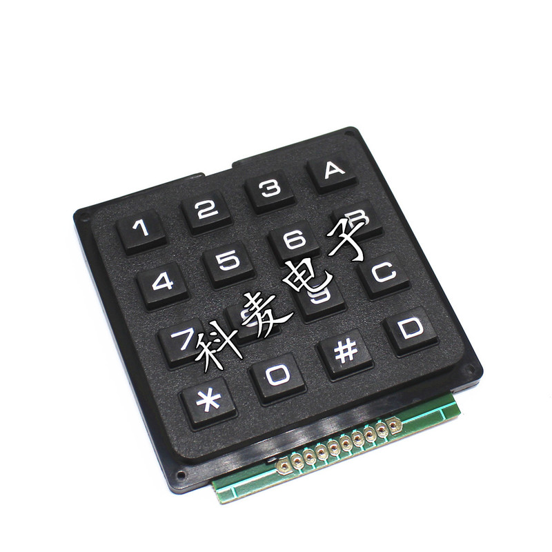 4X4 Keyboard Microcontroller Keyboard MatriX Keyboard 16 Keys Keyboard Module