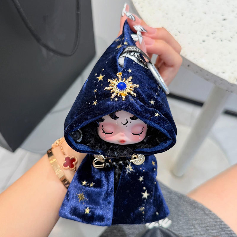Only Baby Clothes] Suitable for Sp Sleepless Theater Series Wednesday Vinyl Doll Baby Clothes Mystery Cloak Set