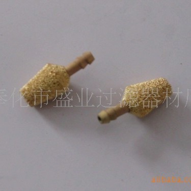 厂家定 制铜粉末烧结滤芯 滤芯气源处理件铜滤芯