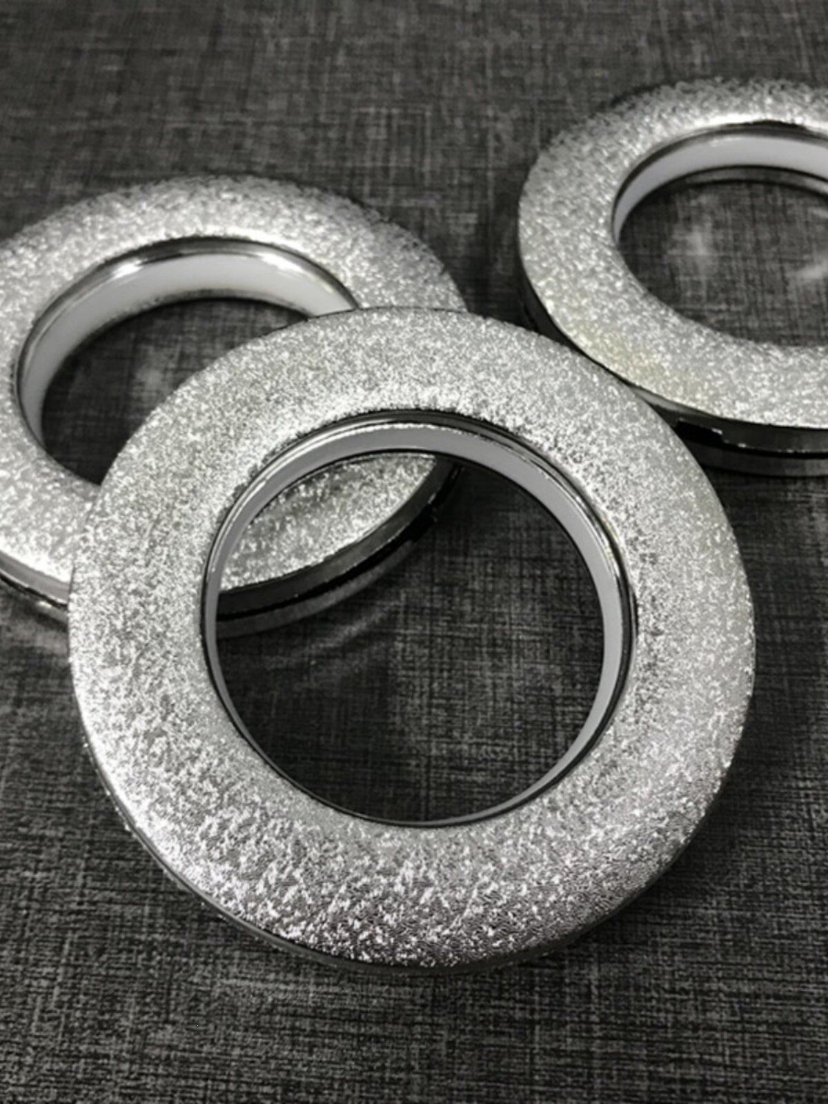 窗帘布环扣 打孔环 吊环 布扣 罗马杆艺术圈 消音环 拉环可水洗