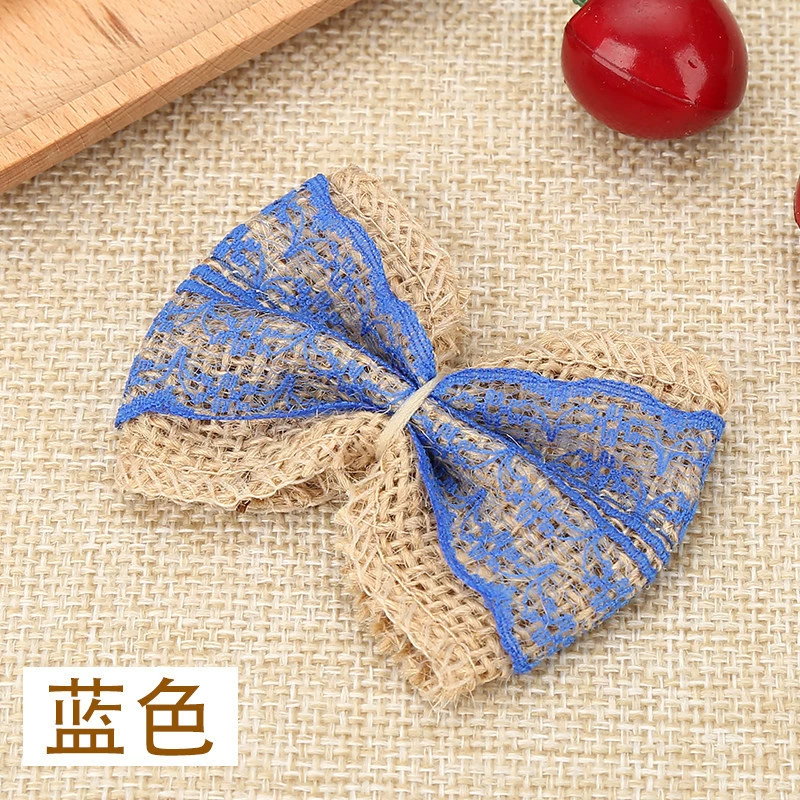 Mattule Bow Handmade DIY Maispot Supplementary Materials Decoration Flower Double-layer Exquisite Lace Wedding Clothing Shoemon and Hat Accessories