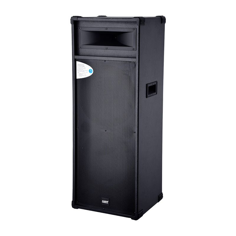 Double 15 inch professional stage performance wedding sound square DJ passive factory wholesale speaker karaoke/2518
