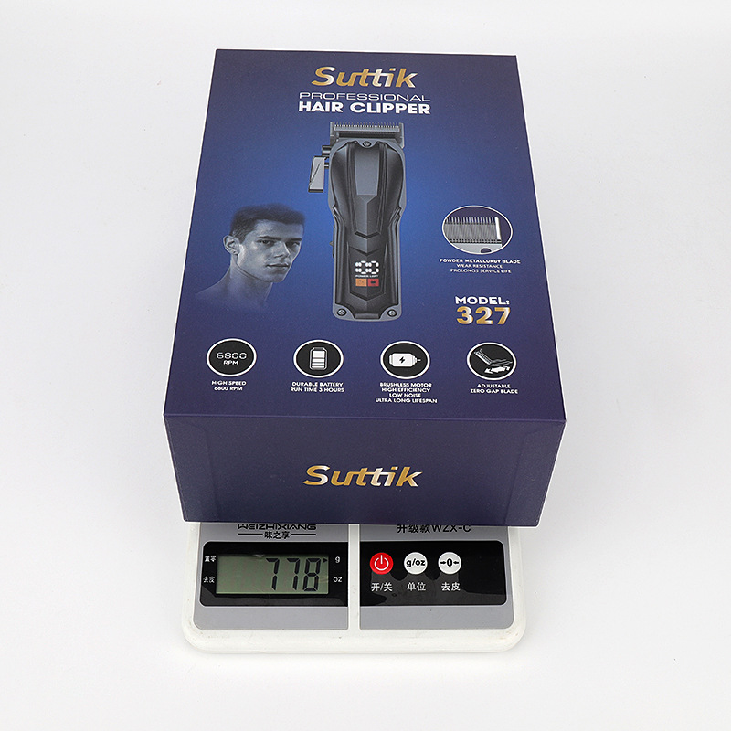 Nuevo motor sin escobillas, cortapelos eléctricos de alta velocidad, peluquería, cortapelos eléctricos para hombres profesionales, cortapelos recargables para el hogar al por mayor