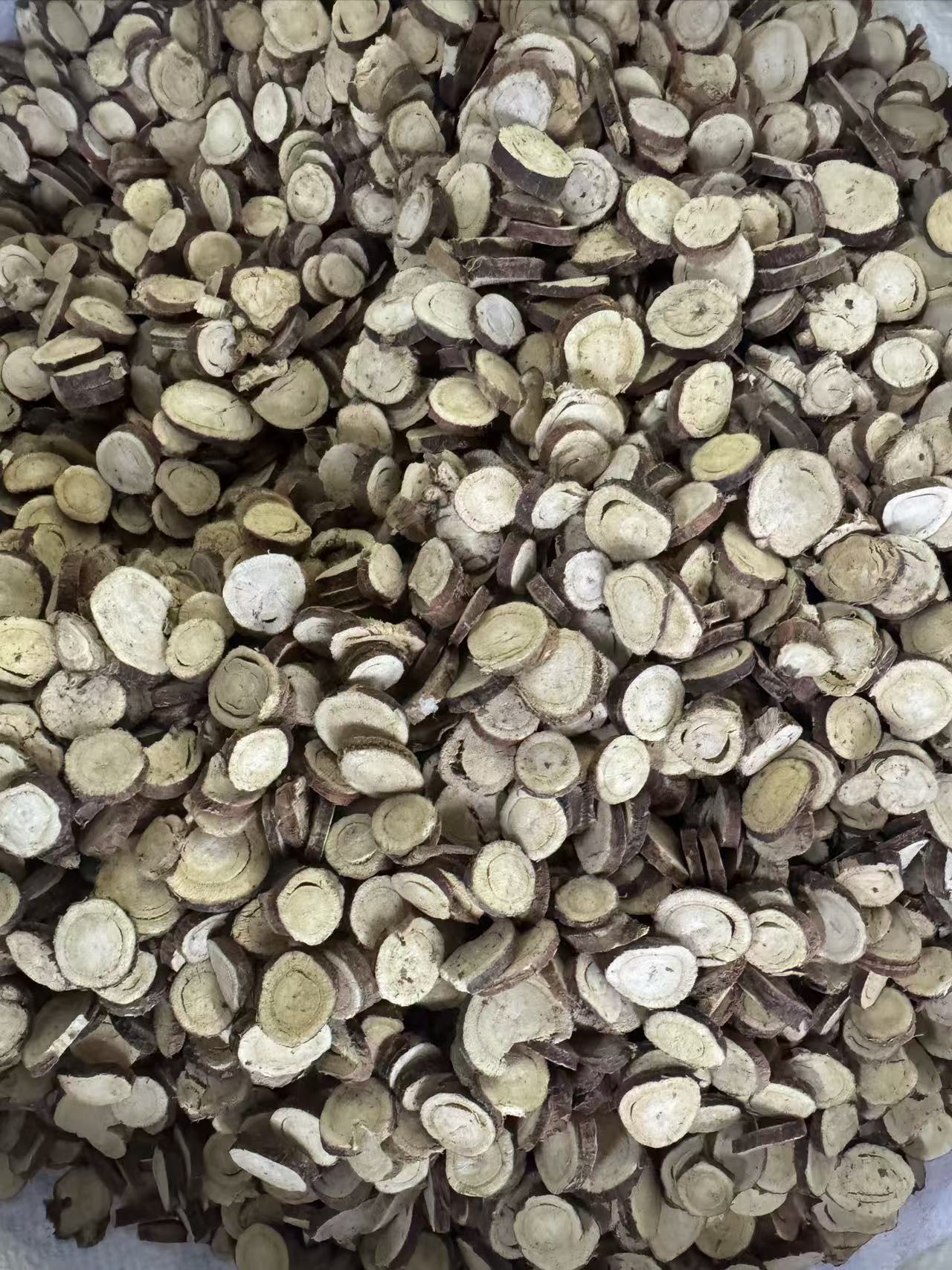 Dried Licorice Root Slices Gan Cao 甘草 1kg Inner Mongolia Red Skin Sulfur Free for Tea and Soup in use