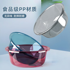 脸盆家用加厚耐用大号塑料洗脸盆子儿童洗屁屁小盆子洗衣服洗脚盆
