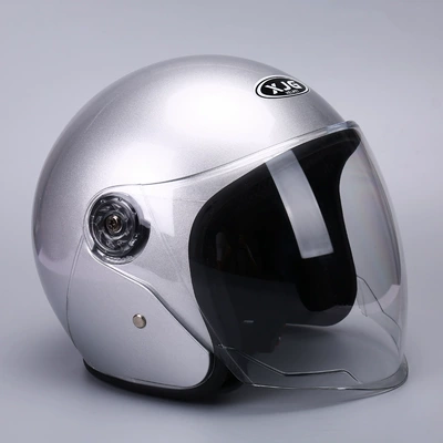 Trade] Electric Vehicle Helmet, Winter | Motosiklet kaskı (dəbilqə) - starry-sky-gray-cold-protection-and-warmth-hd-clear-lenses