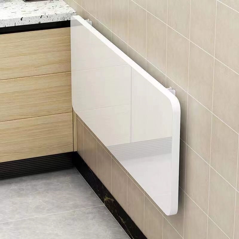 Wall-Mounted Folding Table for Small Households, Rectangular Foldable Desk, Multifunctional Wall-Mounted Table Wall-Mounted Folding Table for Small Households, Rectangular Foldable Desk, Multifunctional Wall-Mounted Table